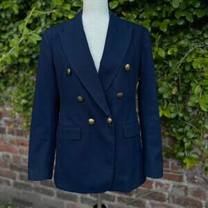 Navy Double Breasted Blazer